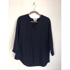 Van Huesen Navy Blouse